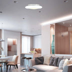 20W Lampa Wisząca / Okrągła / Ściemniana / Biały