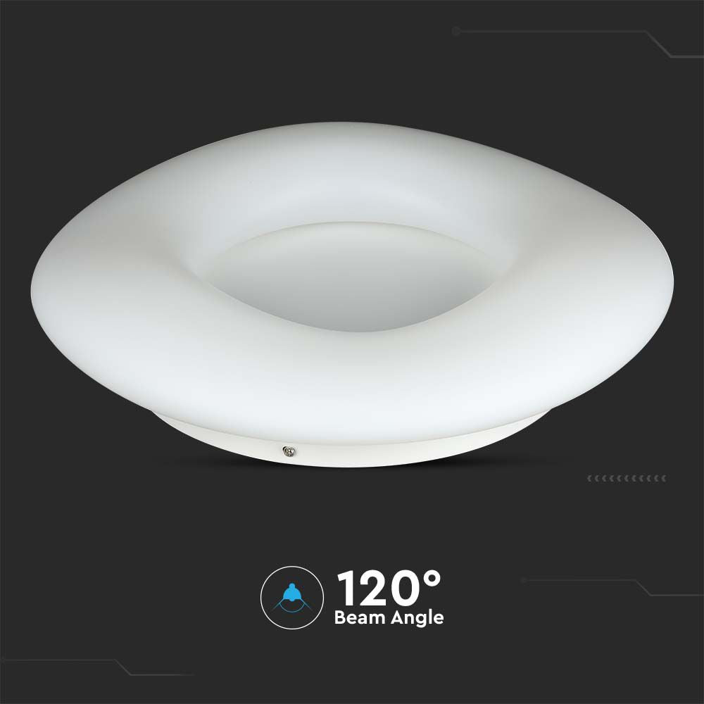 78W Lampa Wisząca / Okrągła / Ściemniana / Biały