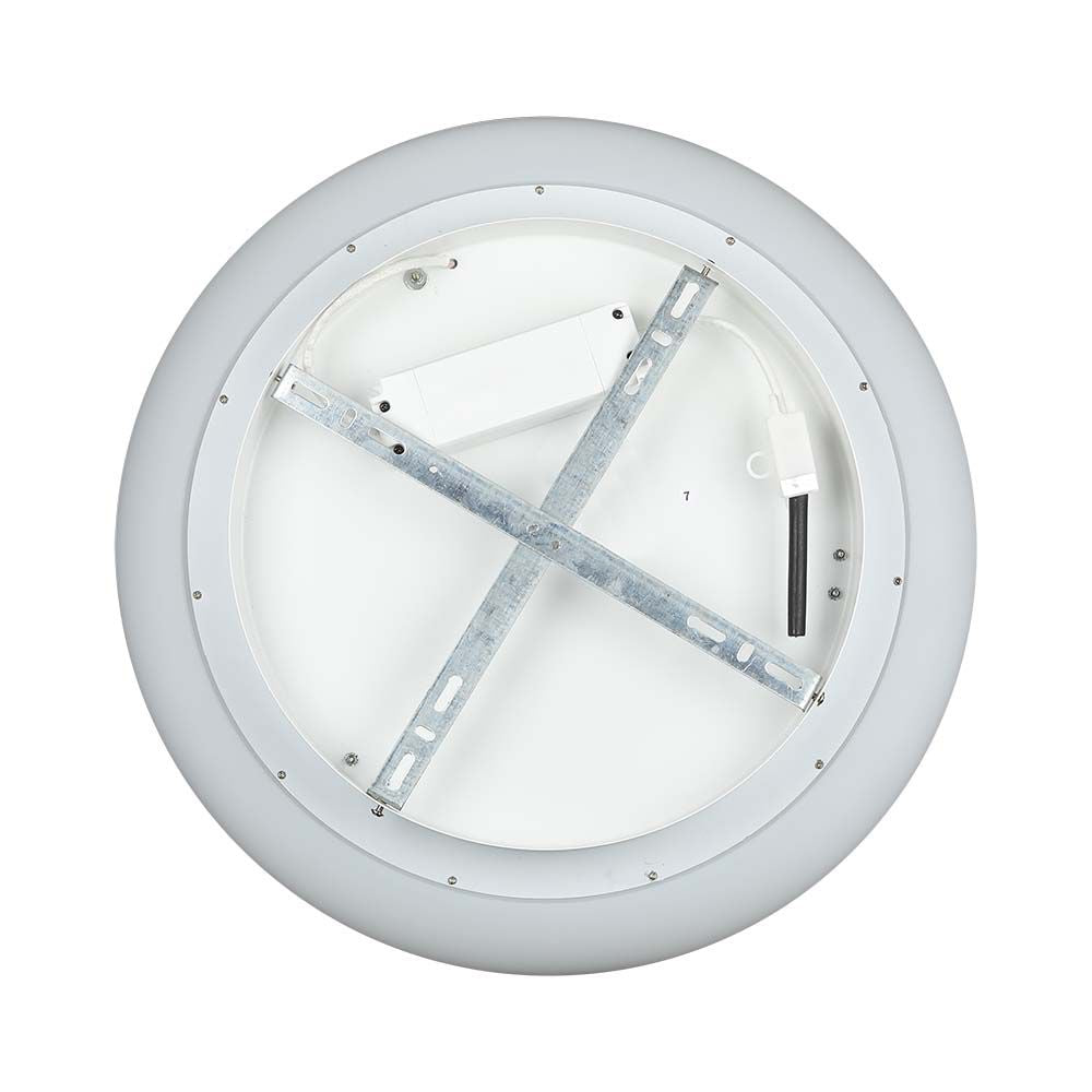 78W Lampa Wisząca / Okrągła / Ściemniana / Biały
