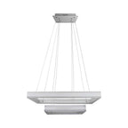 115W Lampa Wisząca / Klosz: Aluminium / Barwa:3000K / Ściemniana / Biały