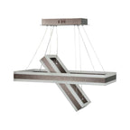 115W Lampa Wisząca / Klosz: Aluminium / Barwa:3000K / Ściemniana / Brązowy