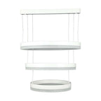 92W Lampa Wisząca / Klosz: Aluminium / Barwa:3000K / Ściemniana / Biały