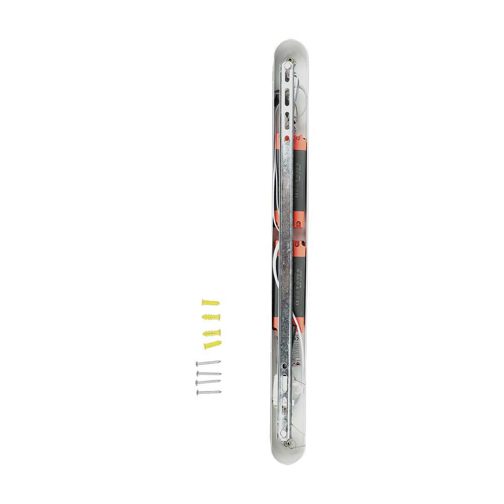92W Lampa Wisząca / Klosz: Aluminium / Barwa:3000K / Ściemniana / Biały