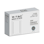 35W Lustro z podświetleniem LED z wyłącznikiem / Anti fog / Barwa:6400K / Wymiary:700x500mm