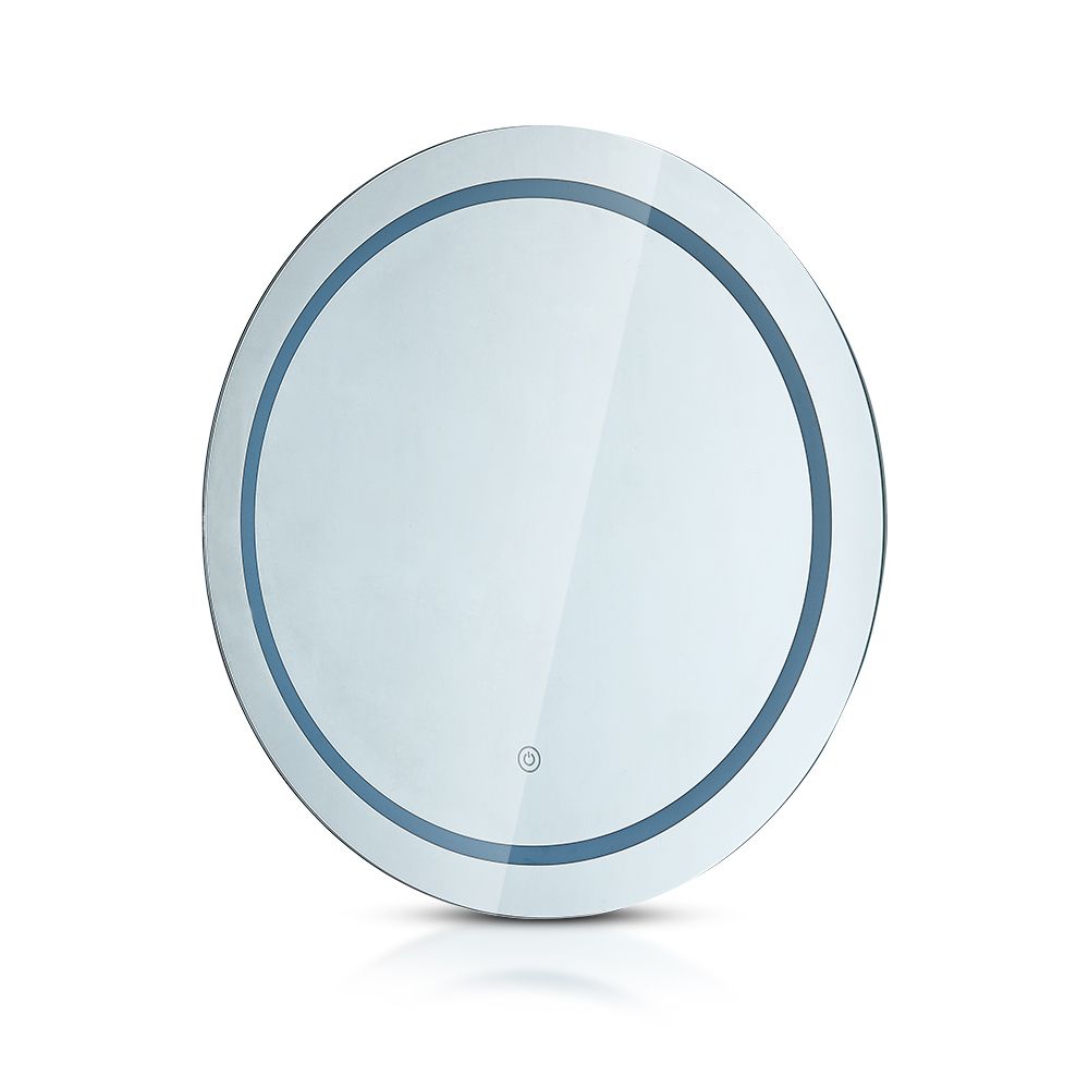 25W Lustro z podświetleniem LED z wyłącznikiem / Anti fog / Barwa: 3w1 / Wymiary: 600x600mm