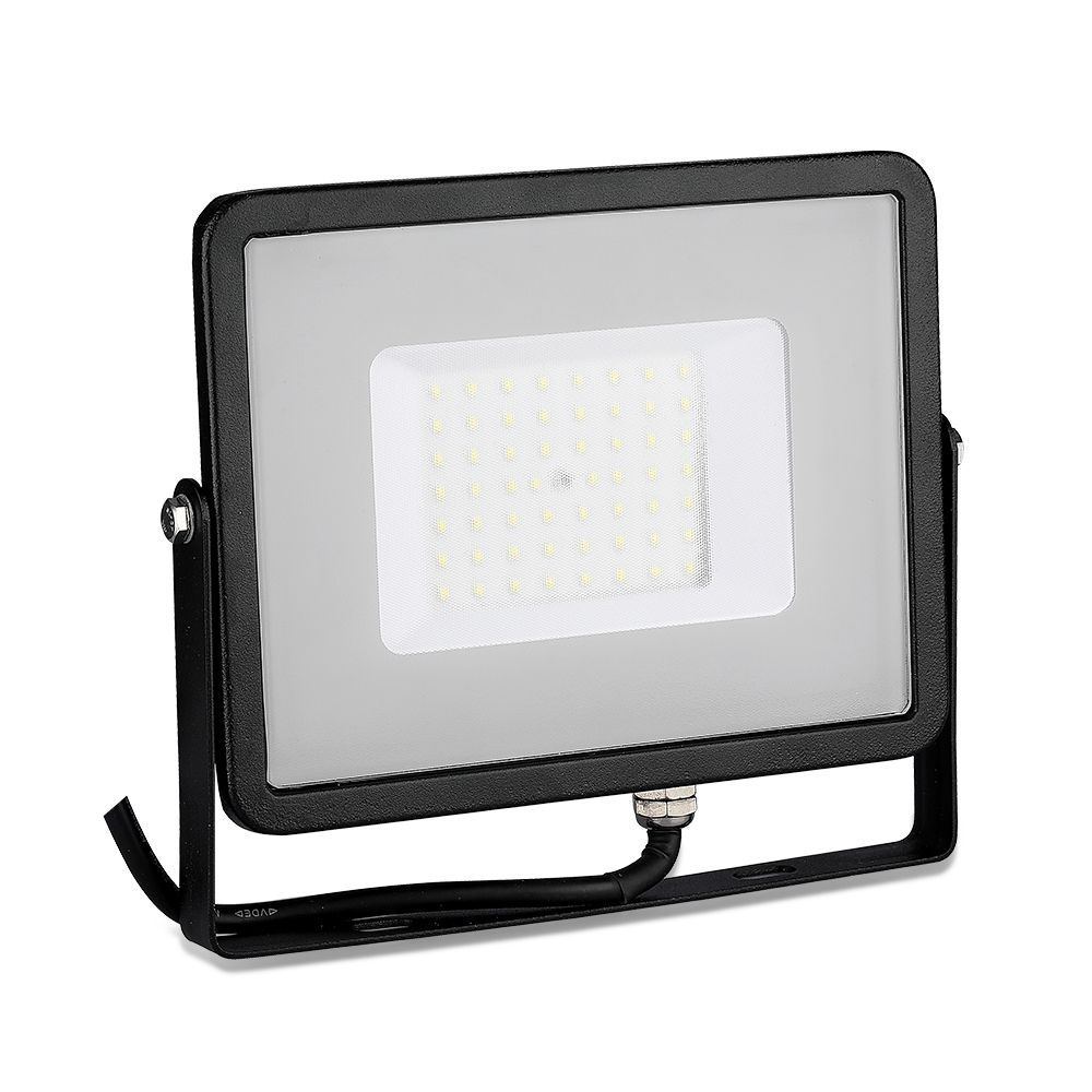 50W Naświetlacz LED SMD / Chip SAMSUNG / Barwa:6500K / Obudowa: Czarna