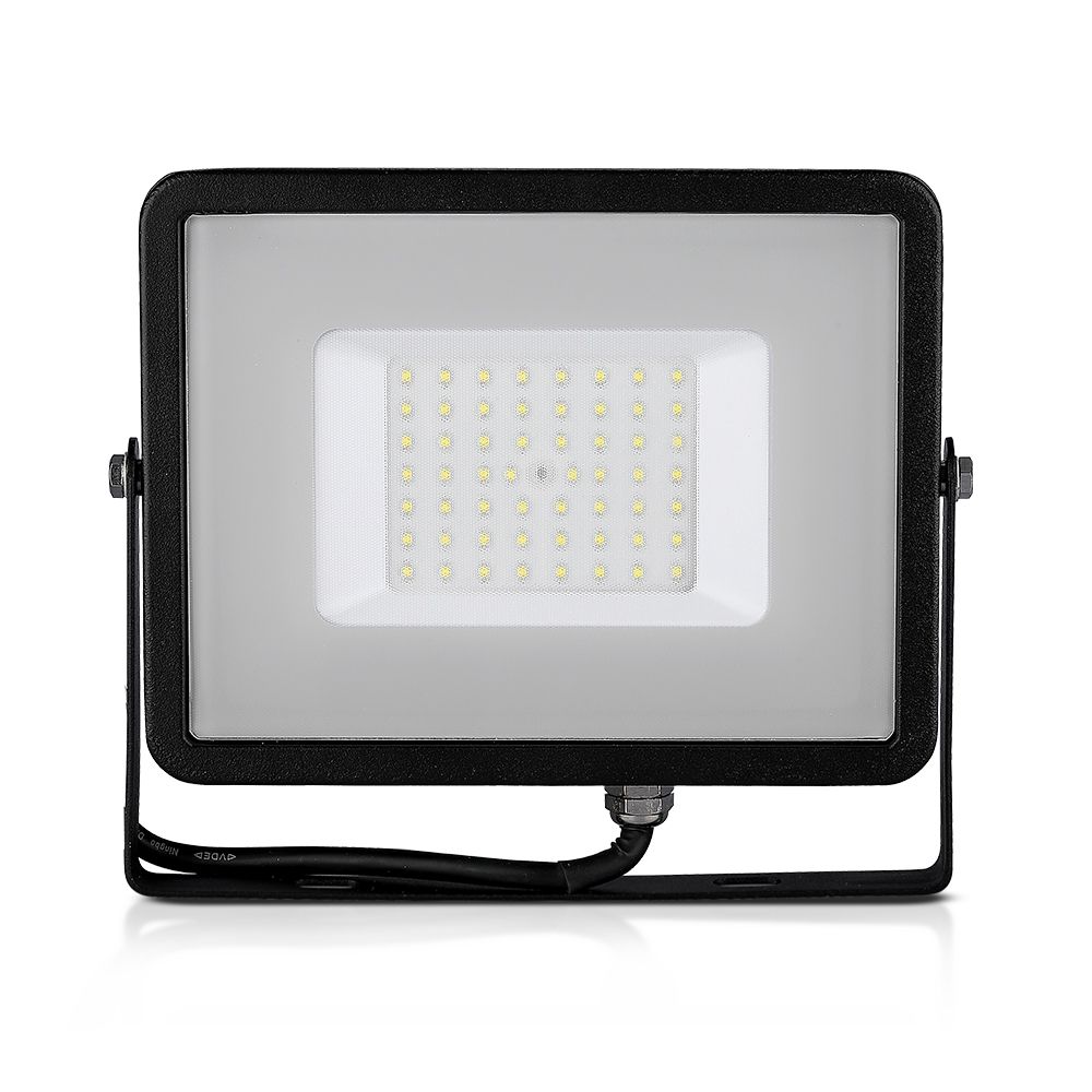 50W Naświetlacz LED SMD / Chip SAMSUNG / Barwa:6500K / Obudowa: Czarna