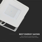 50W Naświetlacz LED SMD / Chip SAMSUNG / Barwa:6500K / Obudowa: Biała