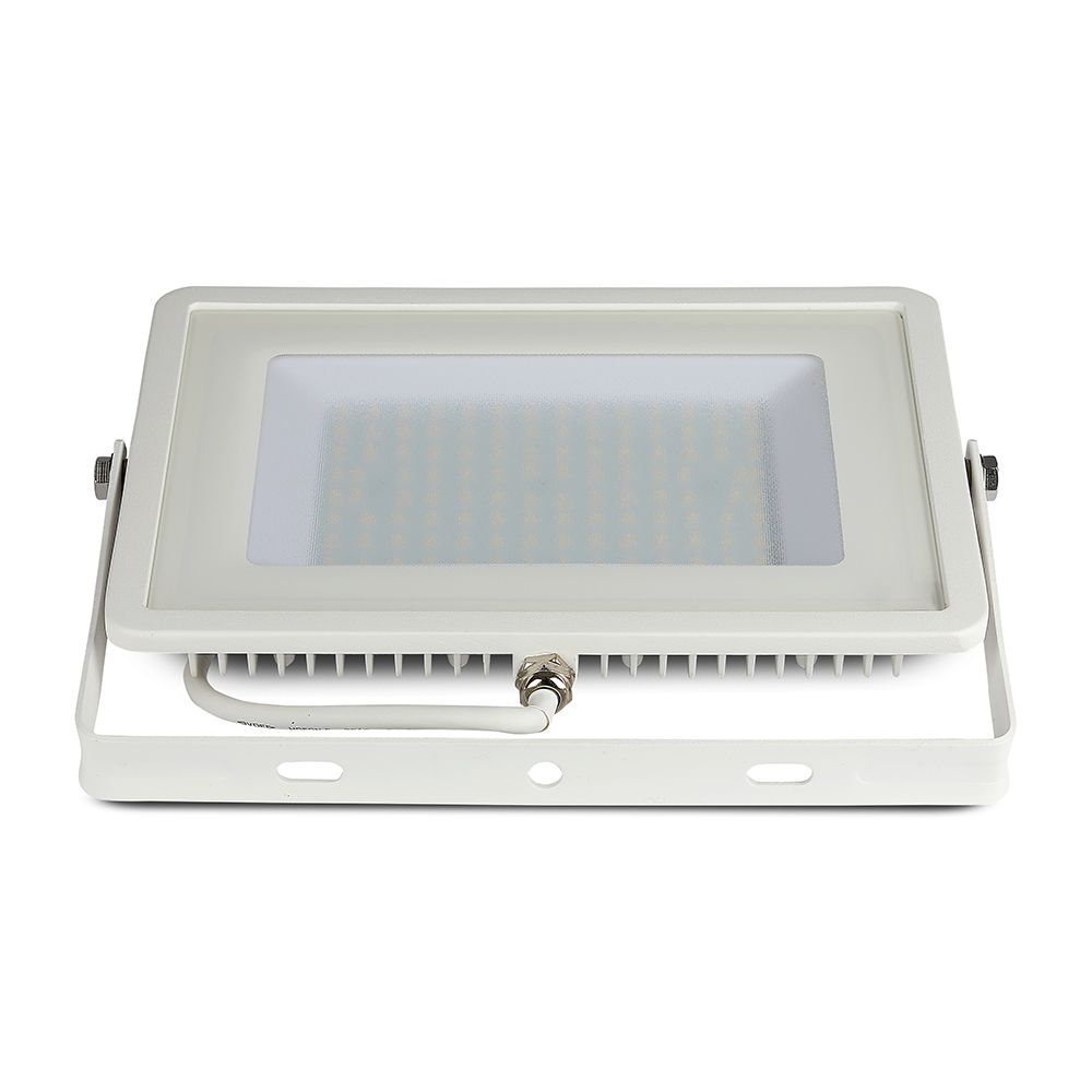 100W Naświetlacz LED SMD / Chip SAMSUNG / Barwa:6500K / Obudowa: Biała