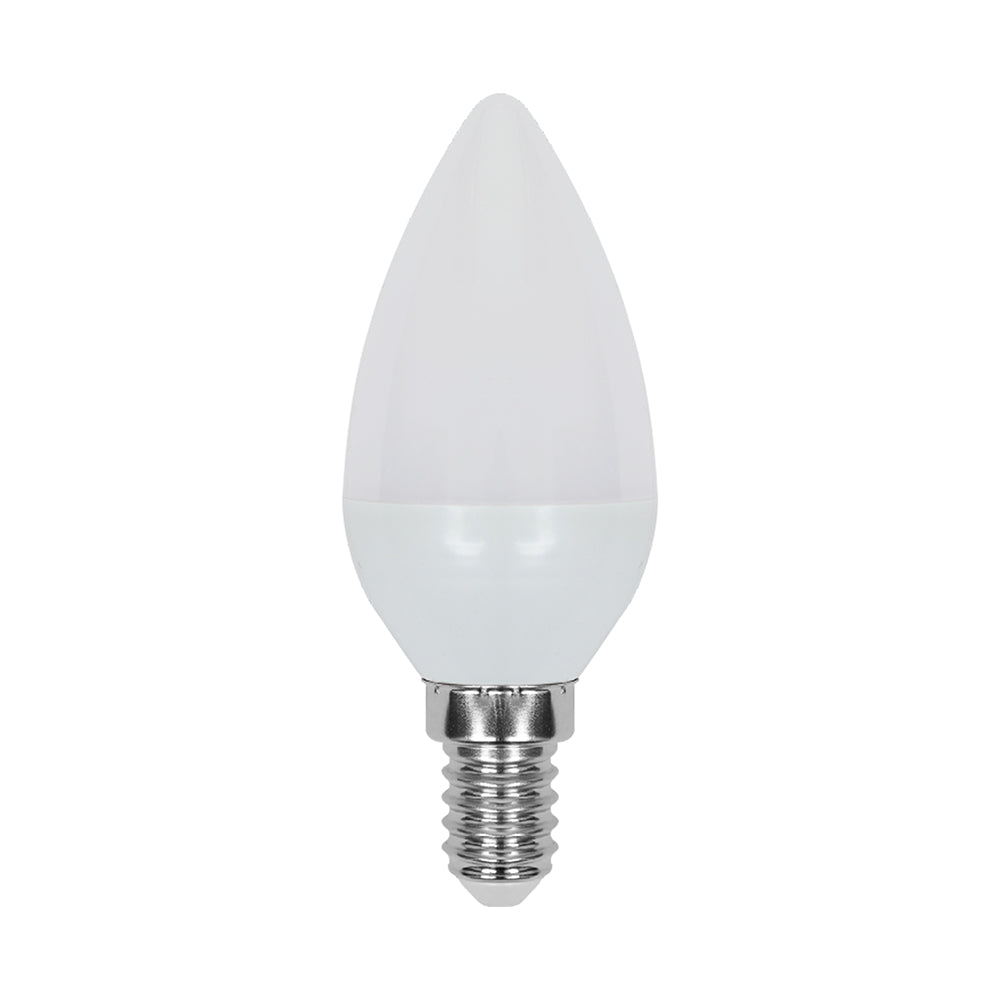 3.7W C35 Żarówka LED / Chip CREE / Barwa:4000K / Trzonek:E14 / 6 Lat gwarancji