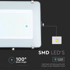 200W Naświetlacz LED SMD / Chip SAMSUNG / Barwa:6400K / Obudowa: Czarna