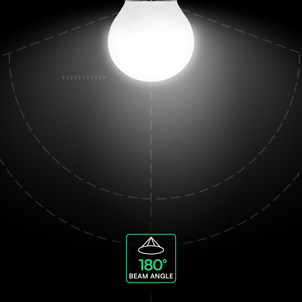 3.7W G45 Żarówka LED / Chip CREE / Barwa:6500K / Trzonek:E27 / 6 Lat gwarancji
