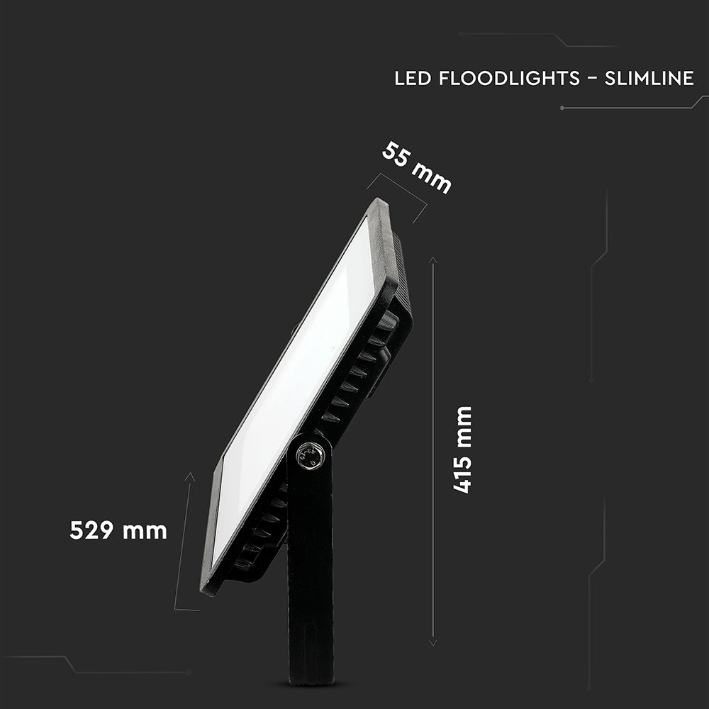 300W Naświetlacz LED SMD / Chip SAMSUNG / Barwa:4000K / Obudowa: Czarna
