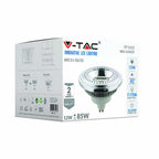 12W AR111 Żarówka LED / Barwa:6400K / Trzonek:GU10