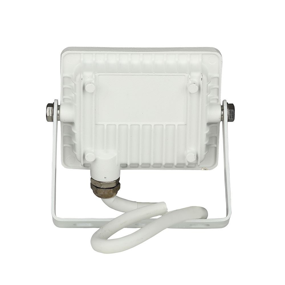 10W Naświetlacz LED SMD / Chip SAMSUNG / Barwa:3000K / Obudowa: Biała