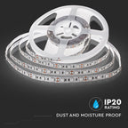 Taśma LED / Barwa: RGB+3000K / IP20 / Rolka:5m