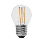 4W G45 Żarówka LED Filament / Klosz Transparentny / Barwa:3000K / Trzonek:E27