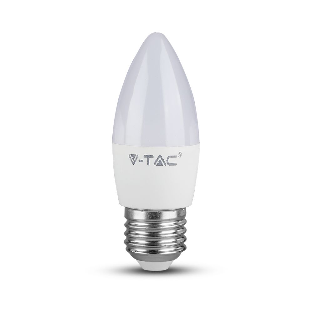 4.5W Żarówka LED C35 / Barwa:3000K / Trzonek: E27