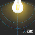 VT-1981 10W A67 LED FILAMENT BULB 3000K E27