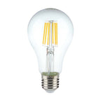 10W A60 Żarówka LED Filament / Klosz Transparentny /Barwa:4000K / Trzonek:E27