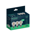 VT-1981 10W A67 LED FILAMENT BULB 3000K E27 3PCS/PACK