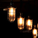 8W ST64 Żarówka LED Filament / Klosz: Bursztynowy / Barwa:2200K / Trzonek:E27