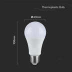 17W A65 Żarówka LED / Barwa:3000K / Trzonek:E27