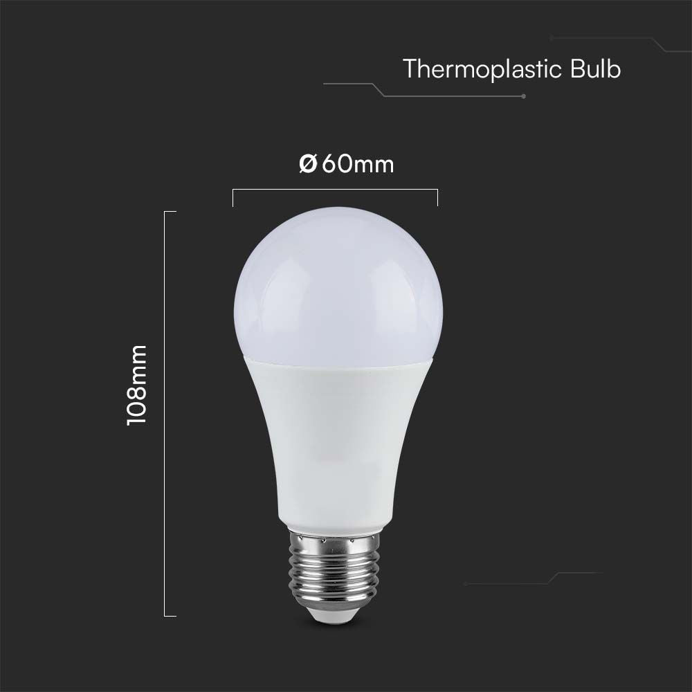 17W A65 Żarówka LED / Barwa:3000K / Trzonek:E27