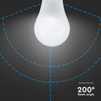 17W A65 Żarówka LED / Barwa:3000K / Trzonek:E27