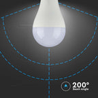 17W A65 Żarówka LED / Barwa:6500K / Trzonek:E27