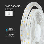 4.8W Taśma LED / Barwa: RGB / IP65 / Rolka:5m