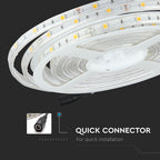 4.8W Taśma LED / Barwa:4000K / IP65 / Rolka:5m