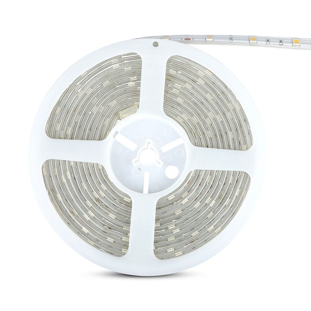 4.8W Taśma LED / Barwa:3000K / IP65 / Rolka:5m