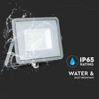 50W Naświetlacz LED SMD / Chip SAMSUNG / Barwa:4000K / Obudowa: Szara