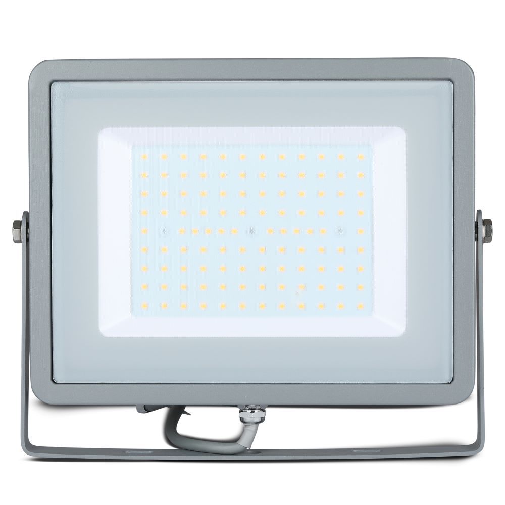 100W Naświetlacz LED SMD / Chip SAMSUNG / Barwa:4000K / Obudowa: Szara