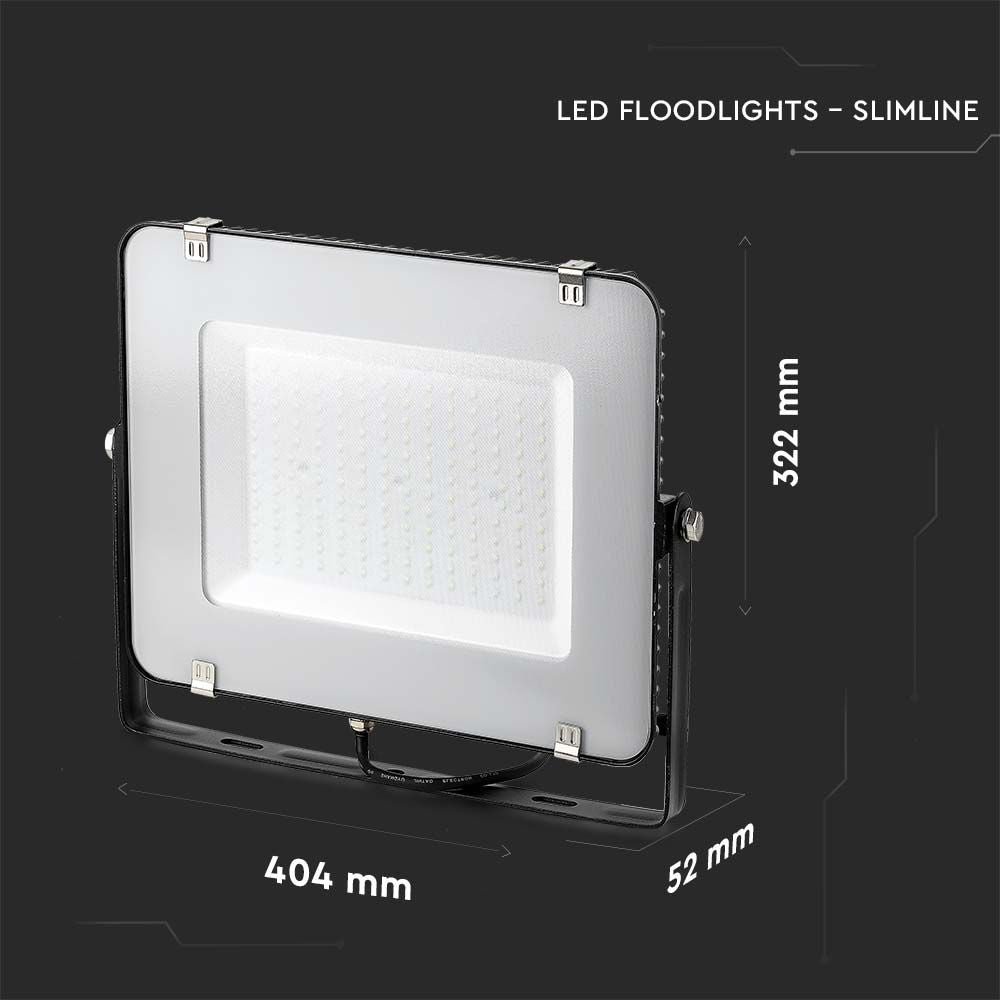150W Naświetlacz LED SMD / Chip SAMSUNG / Barwa:4000K / Obudowa: Czarna