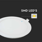 6W Panel LED / Barwa:2700K / Okrągła