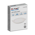 6W Panel LED / Barwa:6400K / Okrągła