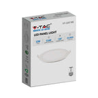 12W Panel LED / Barwa:2700K / Okrągła