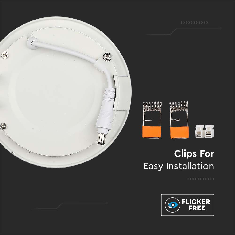 18W Panel LED / Barwa:4000K / Okrągła