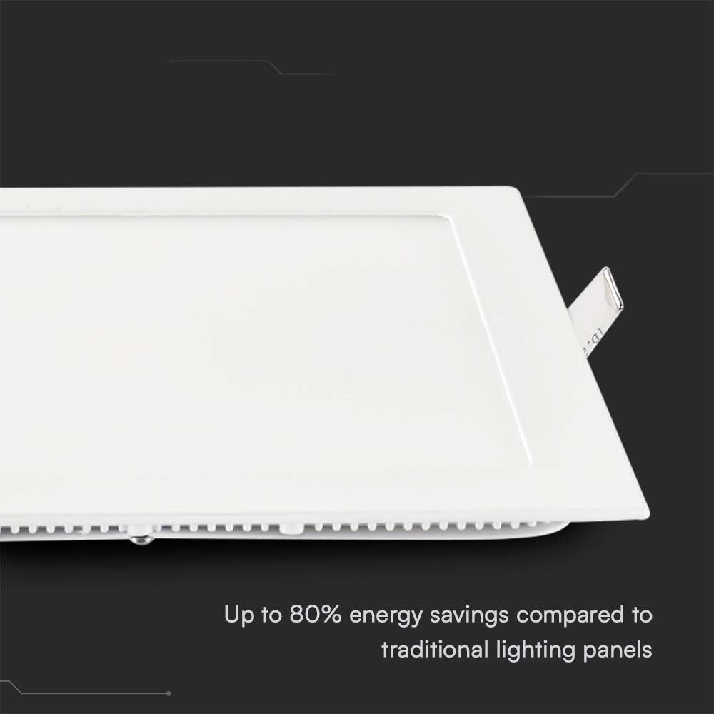 6W Panel LED / Barwa:4000K / Kwadratowa