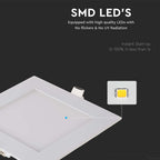 12W Panel LED / Barwa:4000K / Kwadratowa