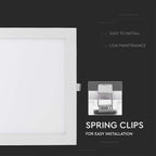 24W Panel LED / Barwa:6400K / Kwadratowa