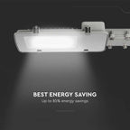 50W Lampa uliczna LED / Chip SAMSUNG / Barwa:4000K / Obudowa: Szara