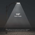 50W Lampa uliczna LED / Chip SAMSUNG / Barwa:6400K / Obudowa: Szara