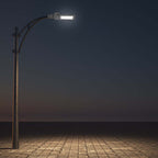 50W Lampa uliczna LED / Chip SAMSUNG / Barwa:6500K / Obudowa: Szara