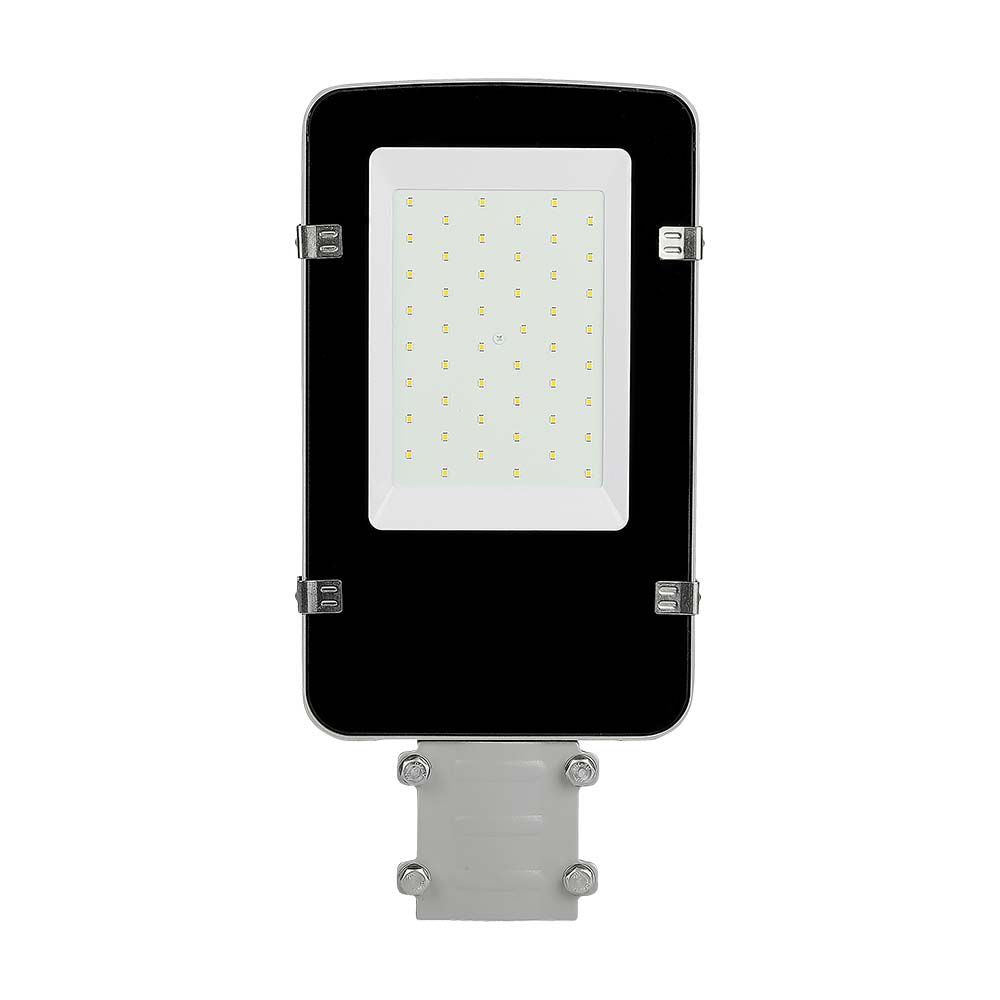 50W Lampa uliczna LED / Chip SAMSUNG / Barwa:6500K / Obudowa: Szara