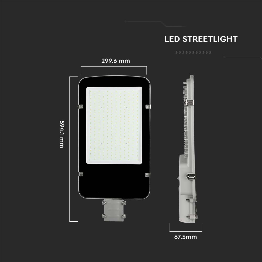 150W Lampa uliczna LED / Chip SAMSUNG / Barwa:4000K / Obudowa: Szara
