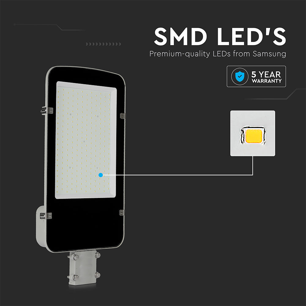 150W Lampa uliczna LED / Chip SAMSUNG / Barwa:4000K / Obudowa: Szara
