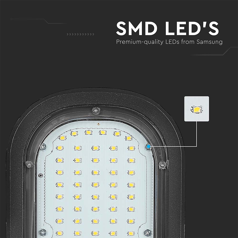 50W Lampa uliczna LED / Chip SAMSUNG / Barwa:4000K / 3 LATA GWARANCJI